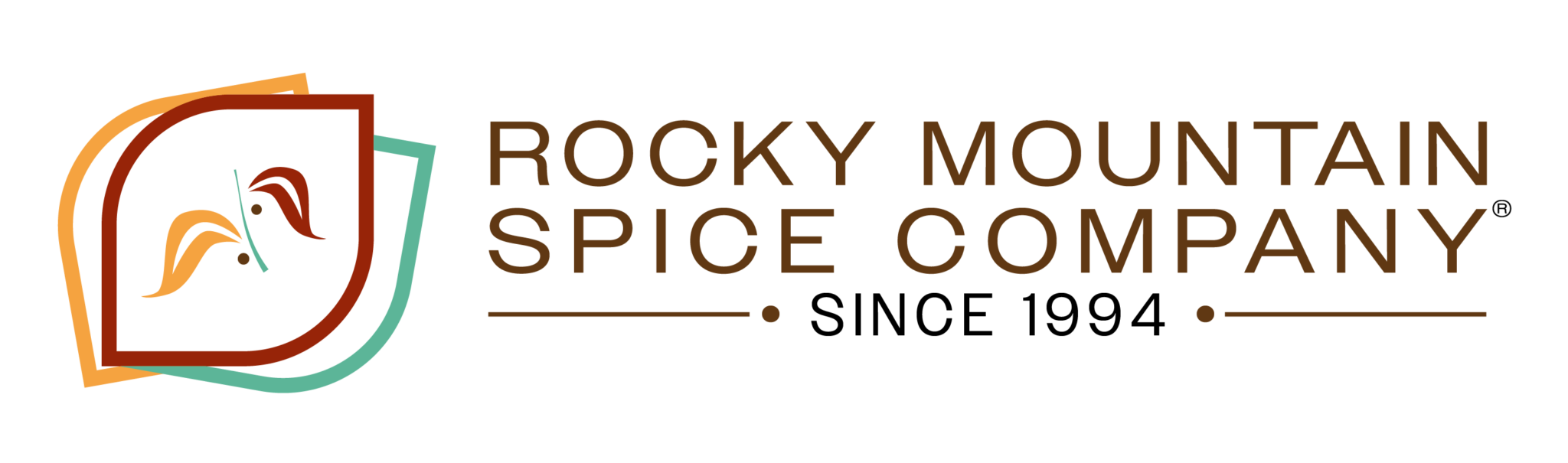 Rocky Mountain Spice Company image of horizontal company logo