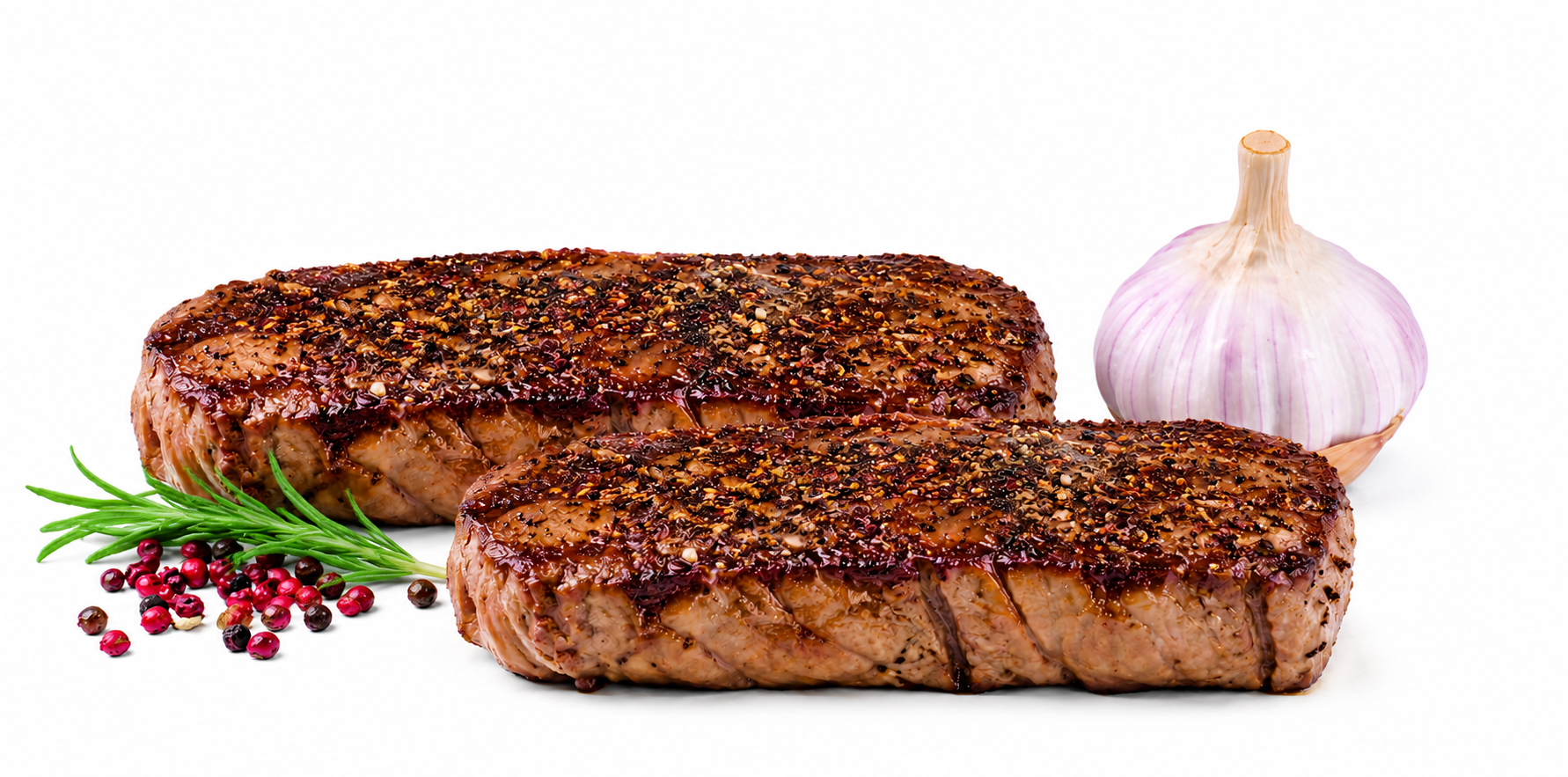 Rocky Mountain Spice Company image of a seasoned steak and garnishes