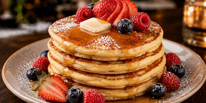 Rocky Mountain Spice Company animated 360 rotating gif of pancakes and chocolate chip cookies