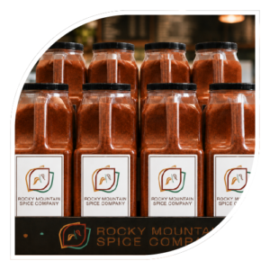Rocky Mountain Spice Company Food Service bulk packaged